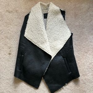 Love Tree Faux Fur Vest